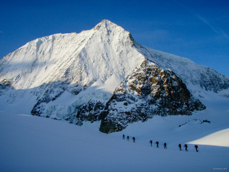 Le Mont Blanc de Cheillon au petit matin