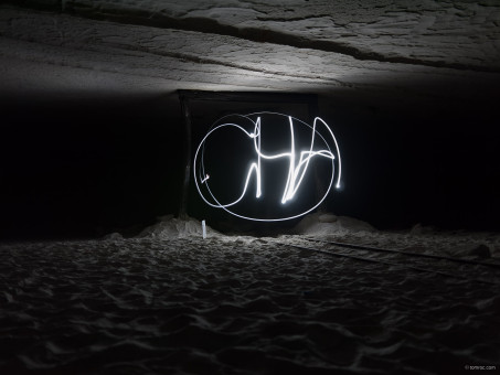 Essais de lightpainting