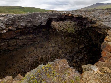Tunnel de lave Viðgelmir