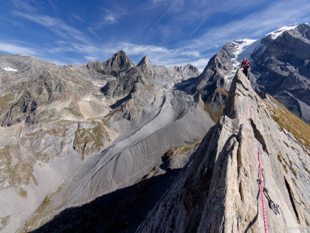 Sur le fil de l'Aiguille de la Vanoise