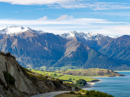 L'arrivée sur Wanaka