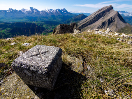 Le sommet du Pic Ponsin