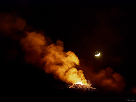 Le piton de la Fournaise
