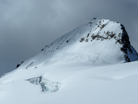 Assaut des alpinistes