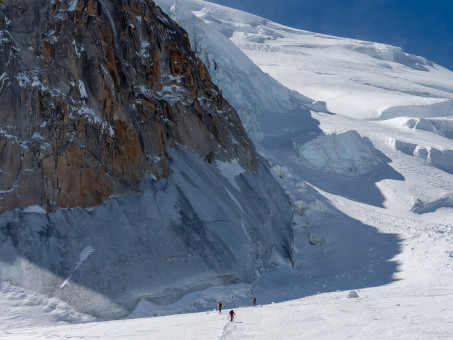 A l'approche de la goulotte Chéré