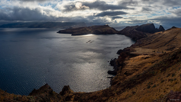 Coucher de soleil depuis la pointe est de Madère
