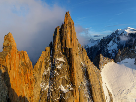 Le Grepon au coucher de soleil