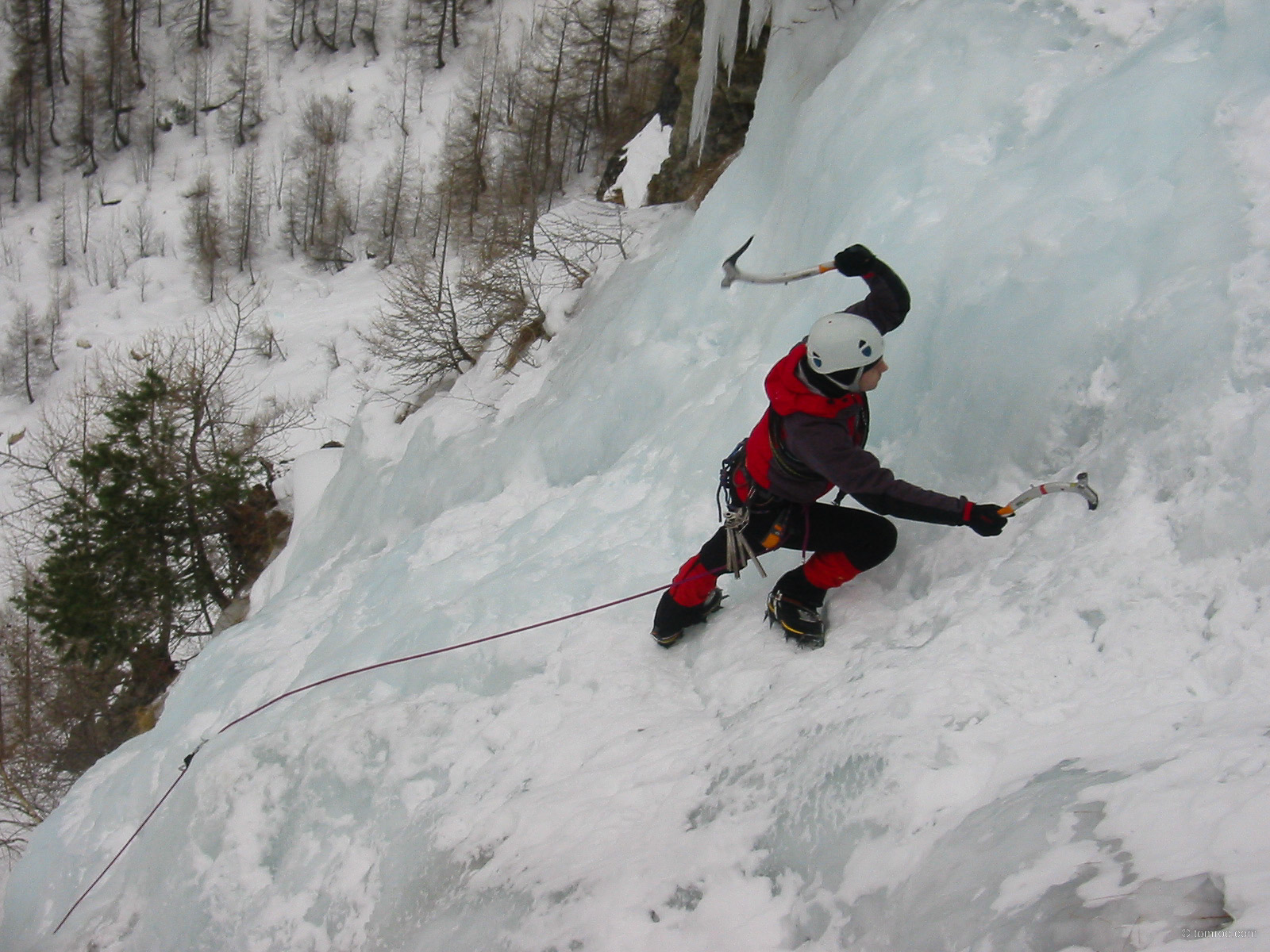 Stage cascade de glace avec l’UCPA