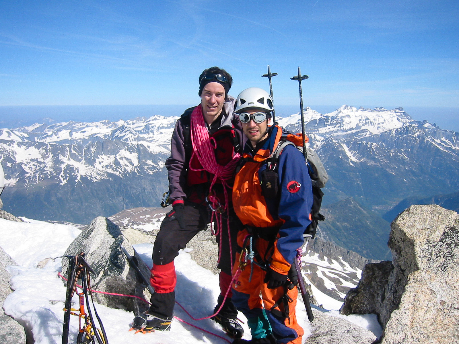 Aiguille du Tour depuis Albert 1er