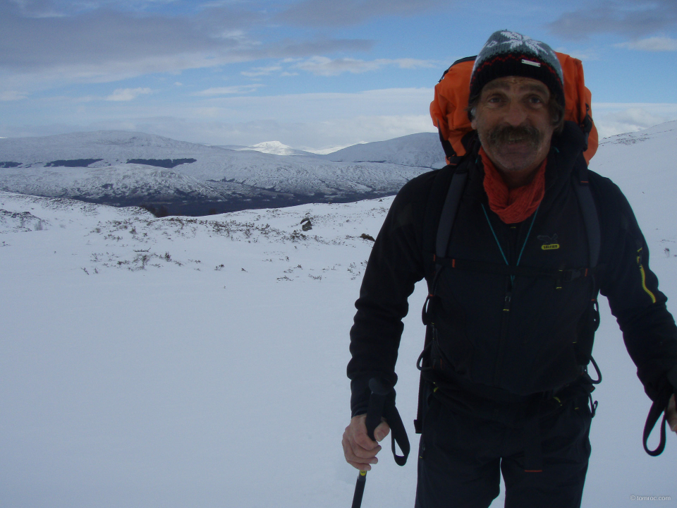 Paulo à la montée au refuge