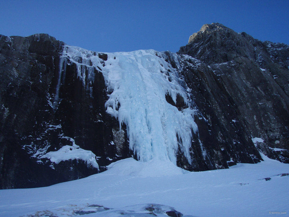 Carn Dearg Cascade, en parfaites conditions