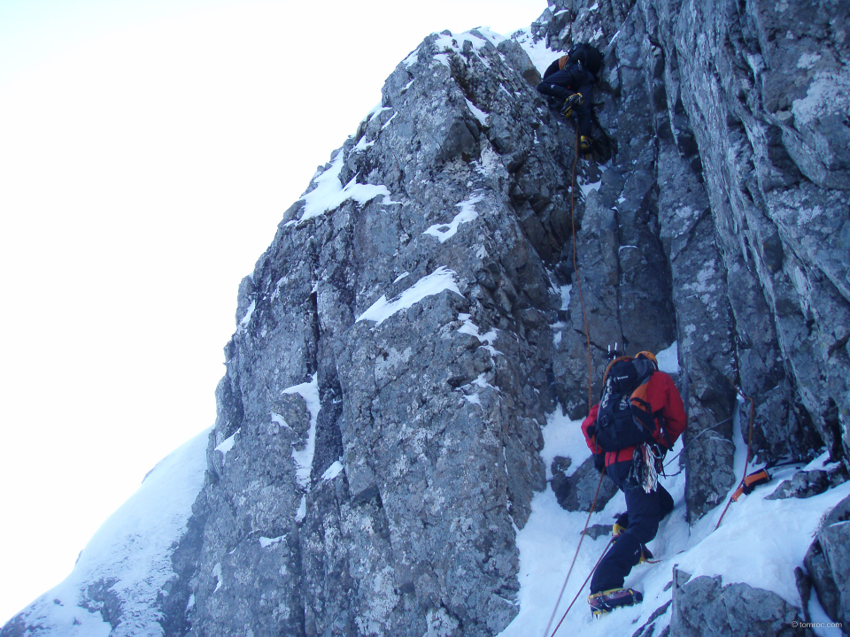 un peu de mixte dans Tower Ridge