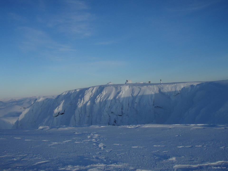 au sommet du Ben Nevis