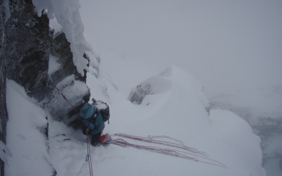 Alpinisme au Ben Nevis (Ecosse)