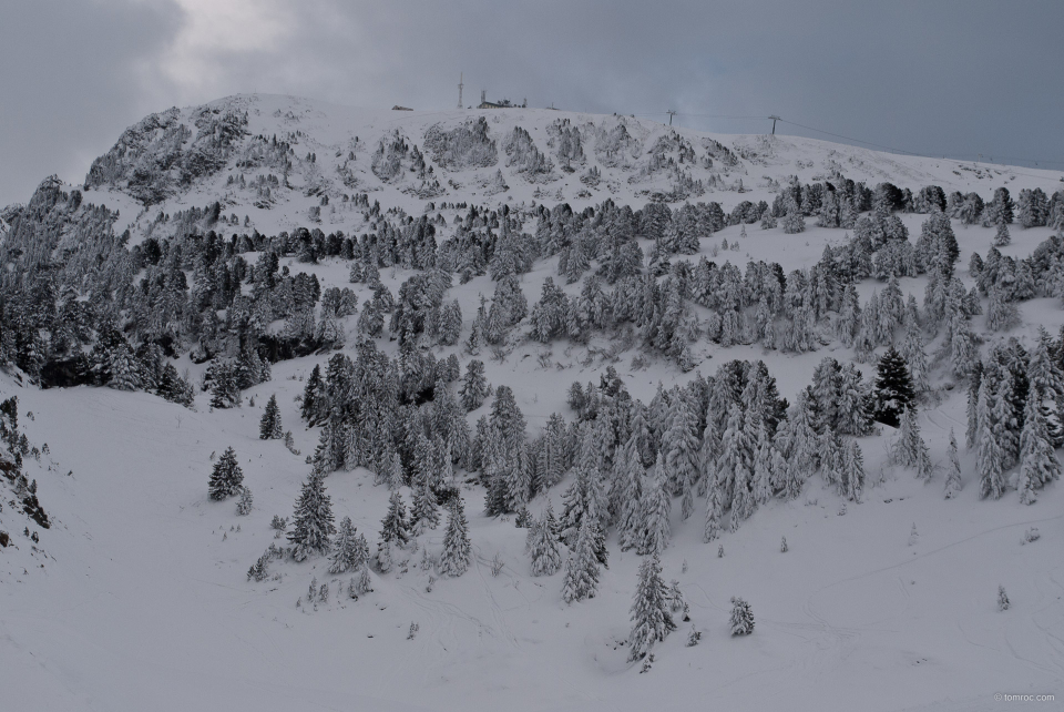 La station à la croix de Chamrousse