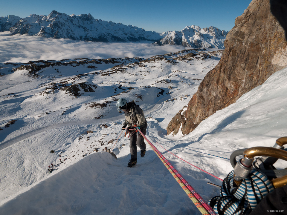 L'équipe tire les rappels