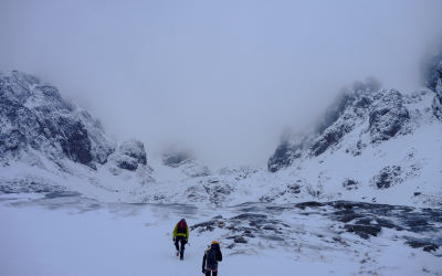 Alpinisme au Ben Nevis en Ecosse, 2ème