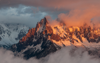 Aiguille de la Persévérance dans les Aiguilles Rouges