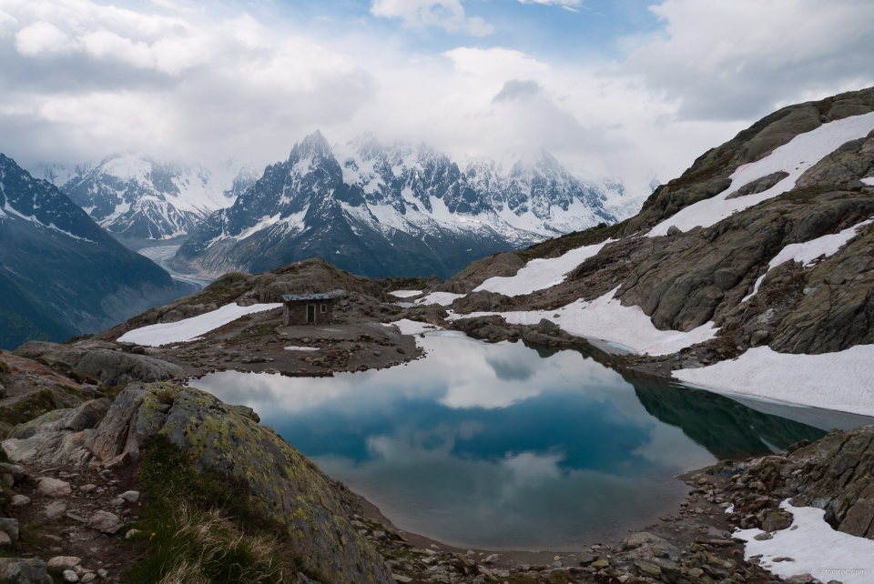 Le lac Blanc.