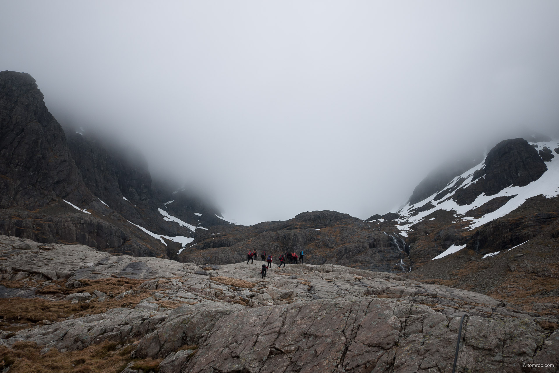 Alpinisme au Ben Nevis (Ecosse) 2012