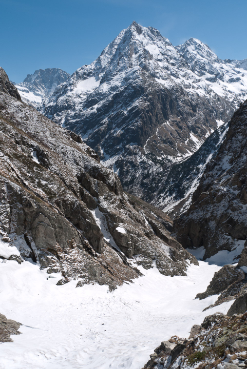 Chemin de montée au Soreiller.