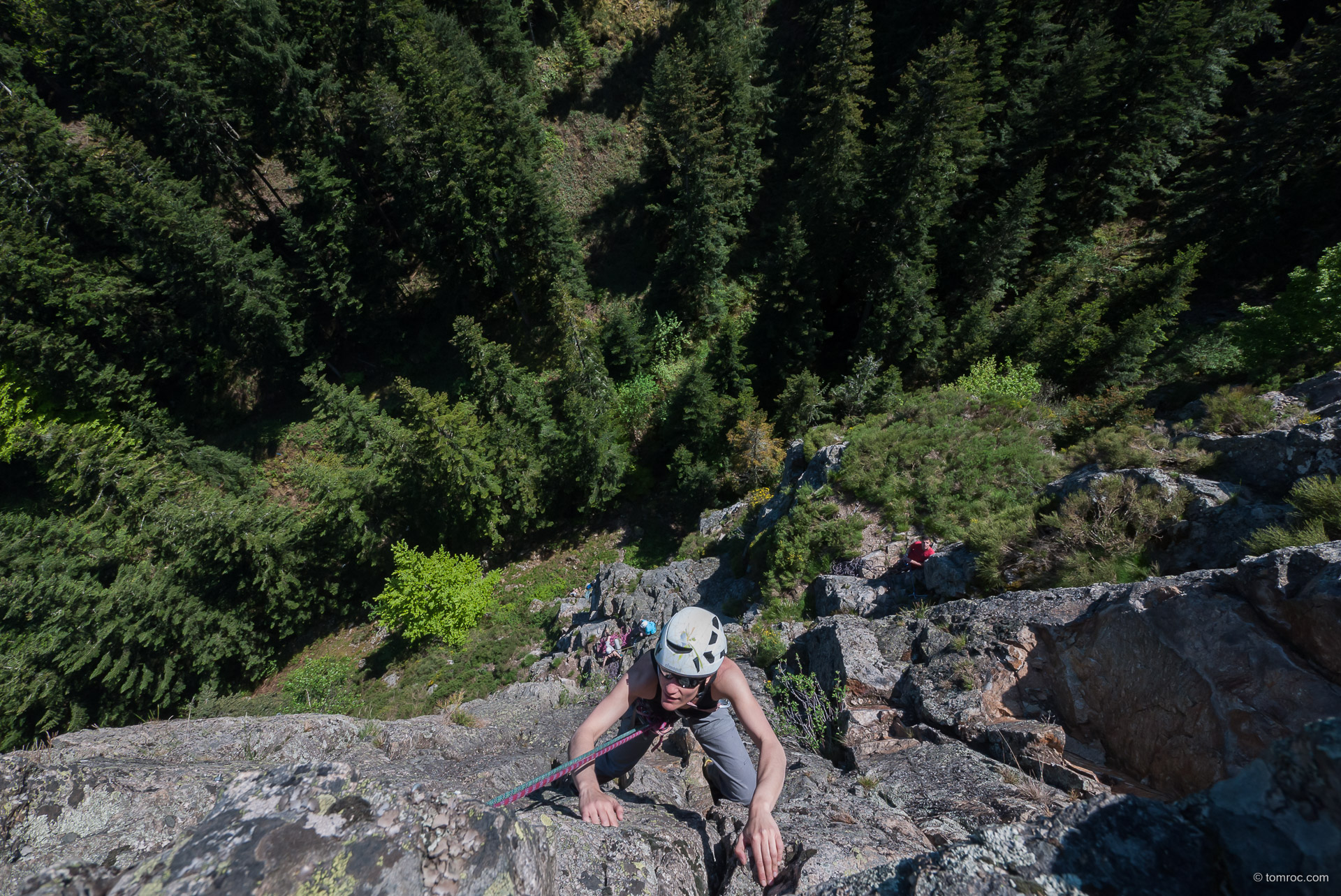 Escalade à Doizieux