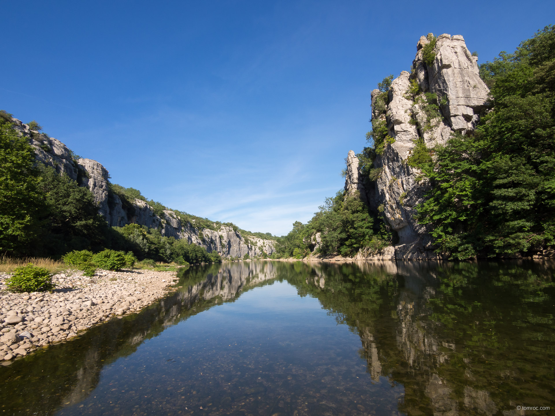 Escalade en Ardèche
