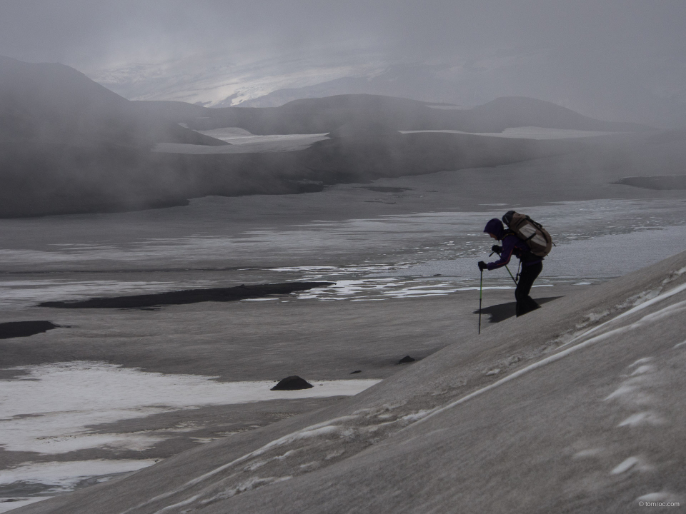 Sur le trek Skogar - Landmannalaugar