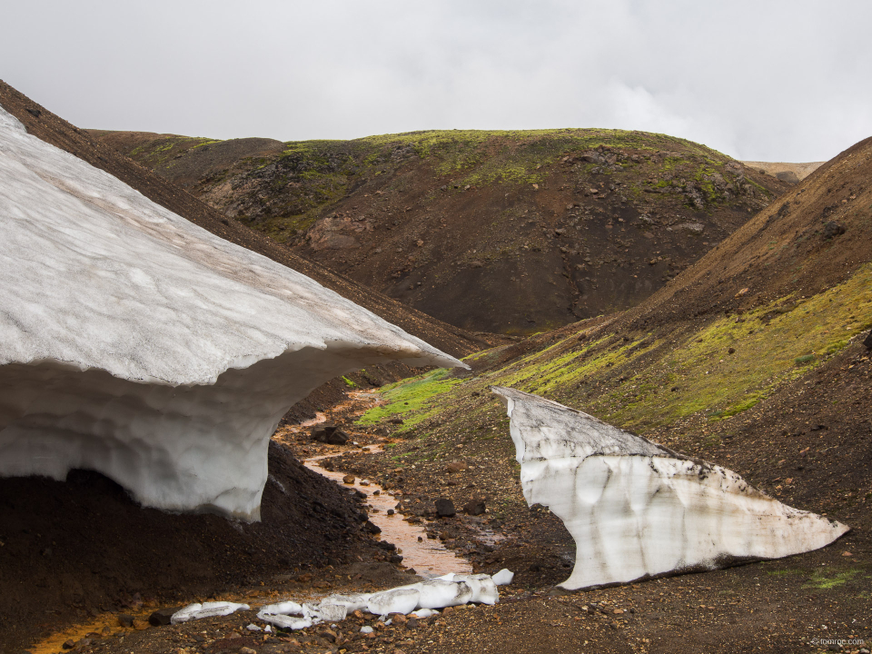 Sur le trek Skogar - Landmannalaugar