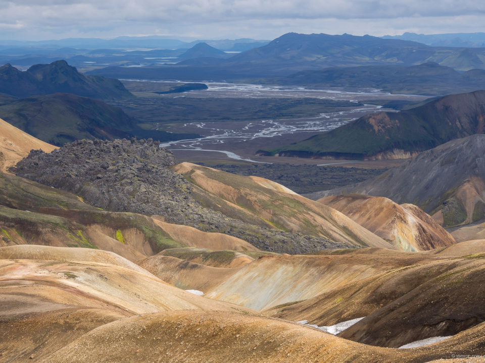 Sur le trek Skogar - Landmannalaugar