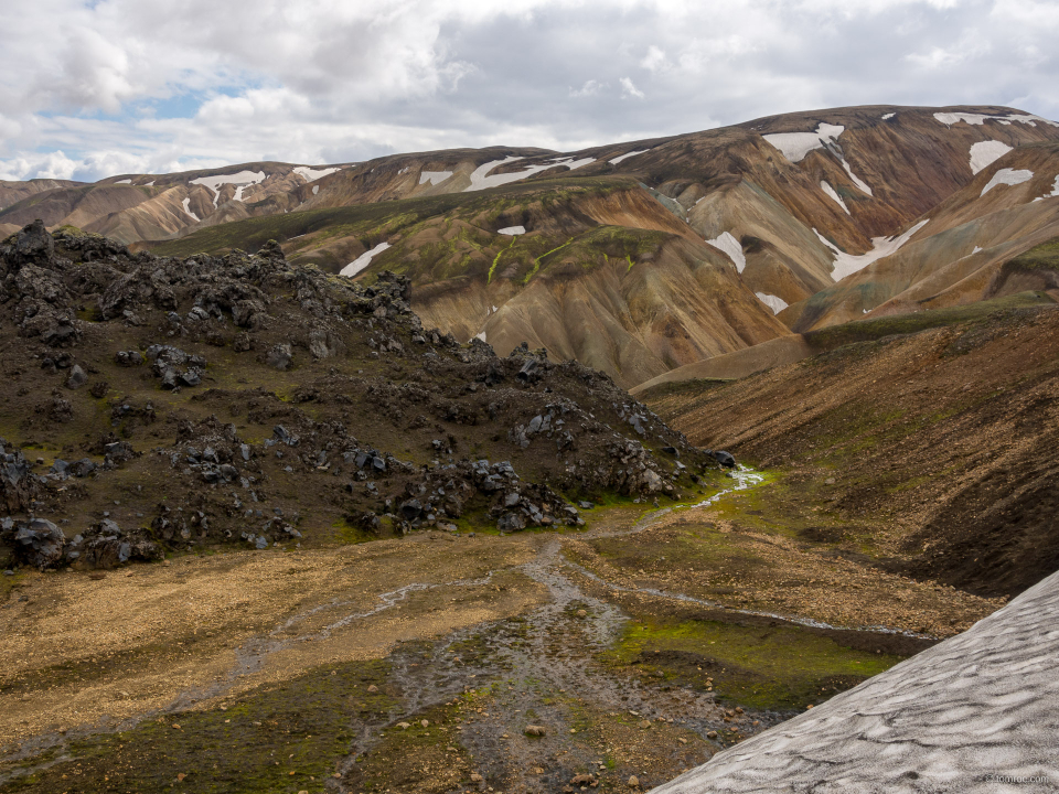 Sur le trek Skogar - Landmannalaugar