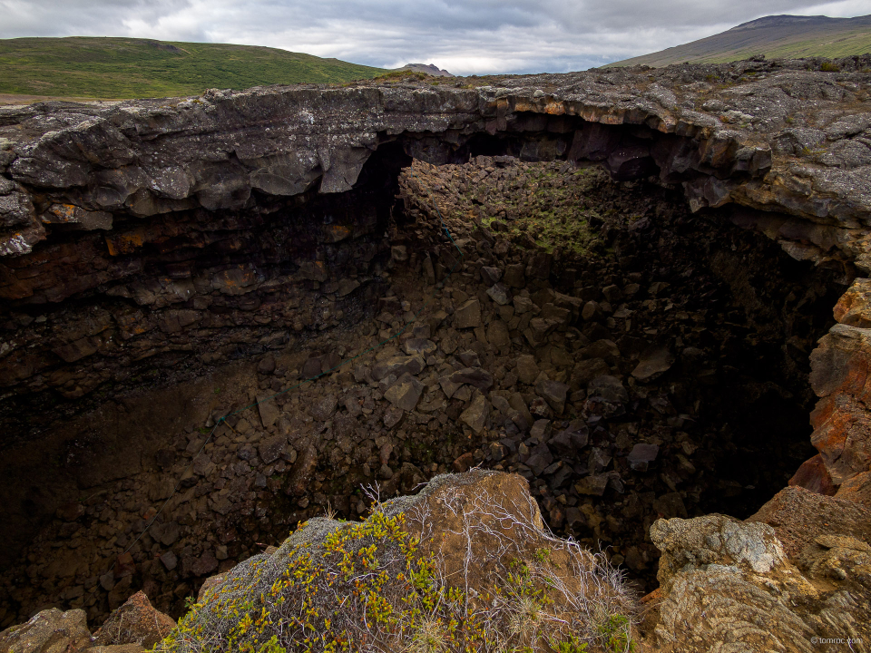 Tunnel de lave - Viðgelmir