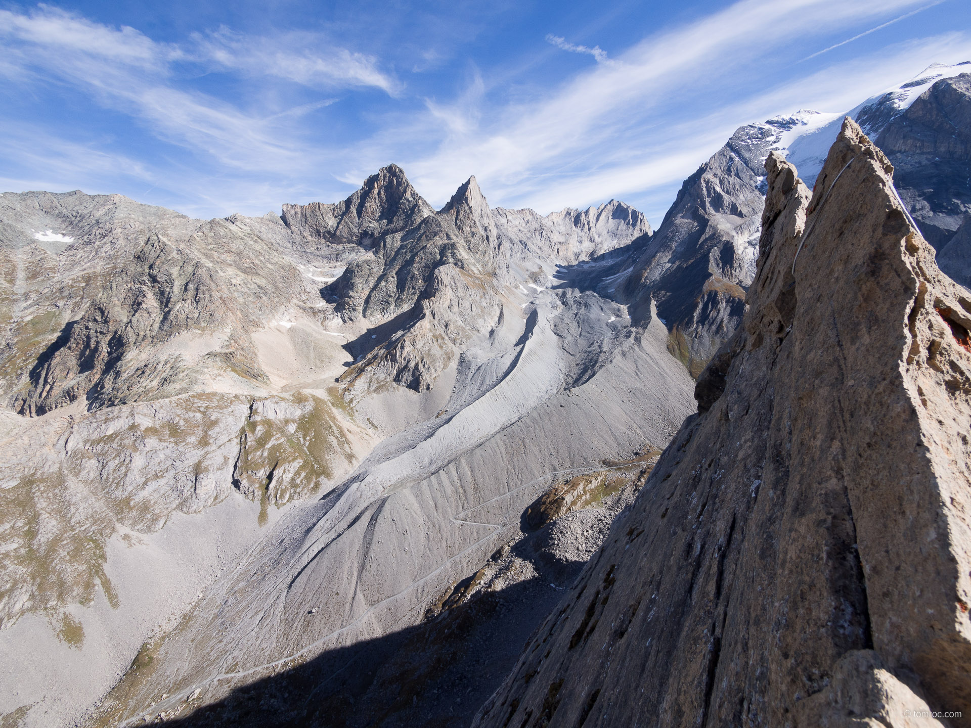 Alpinisme à l’Aiguille de la Vanoise