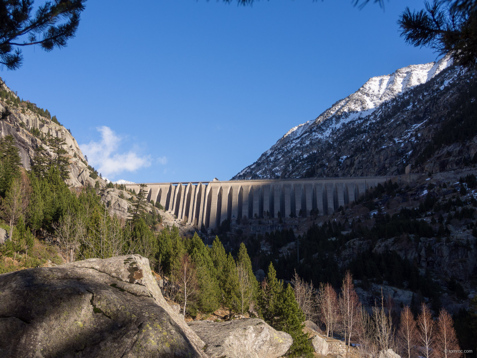 Barrage de Cavallers, Pyrénées espagnoles