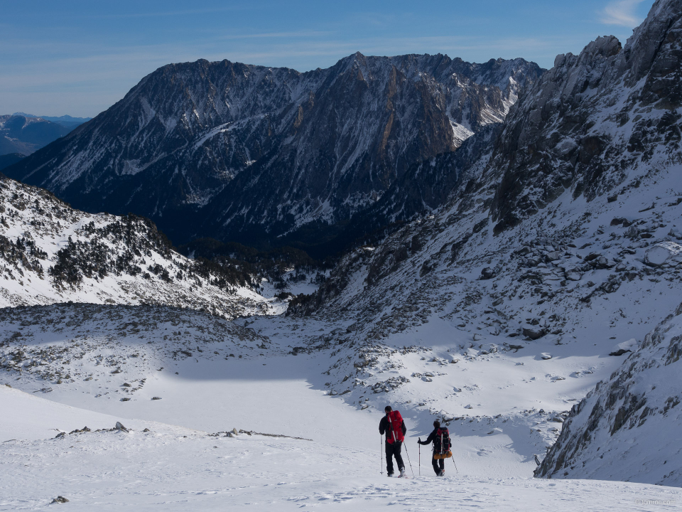 Descente vers Port de Ratera