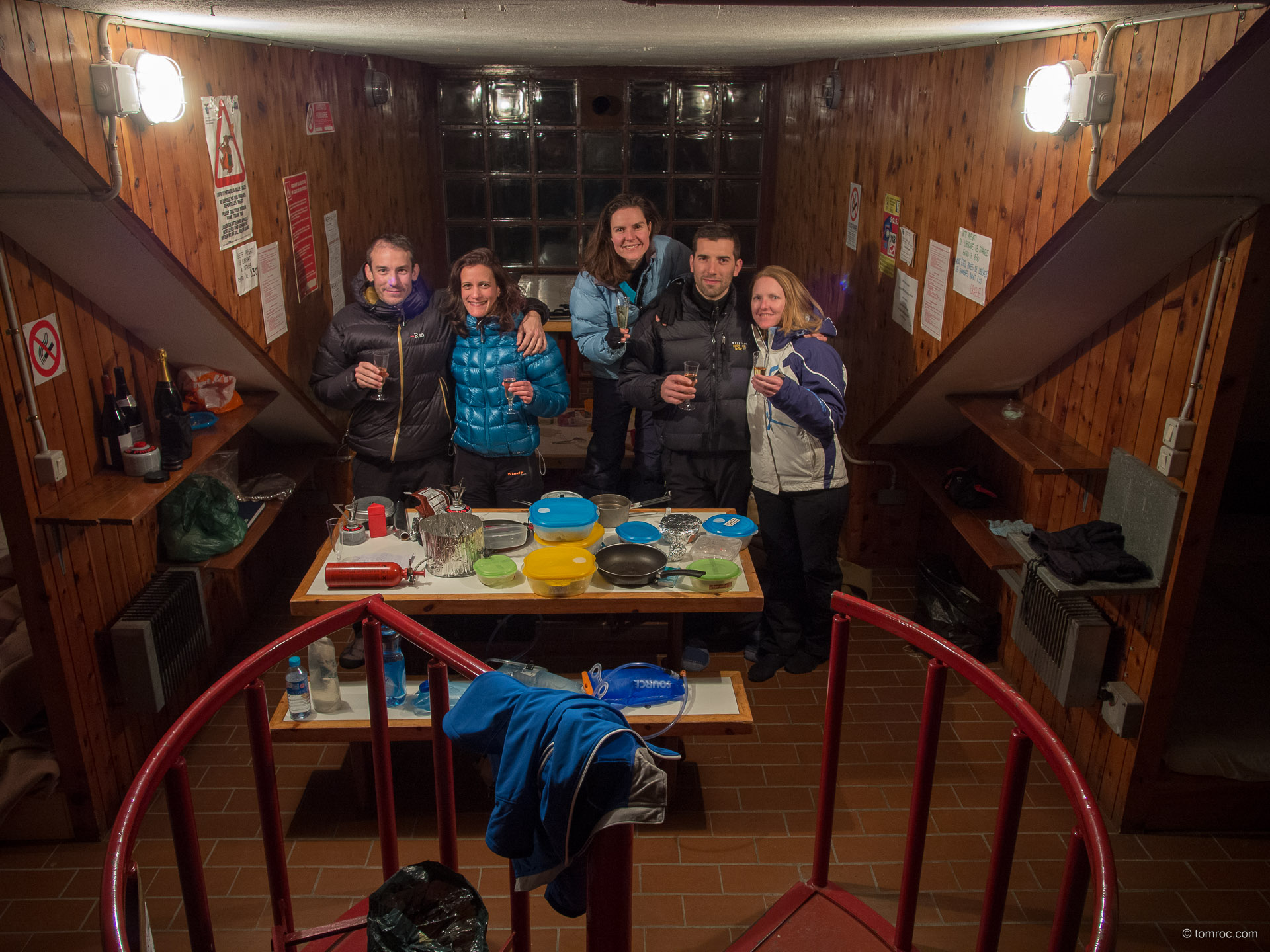 Nouvel an au refuge de Vallanta