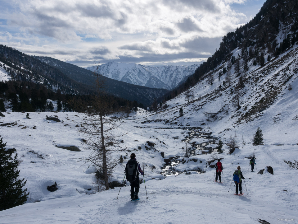 Descente du vallon Vallanta