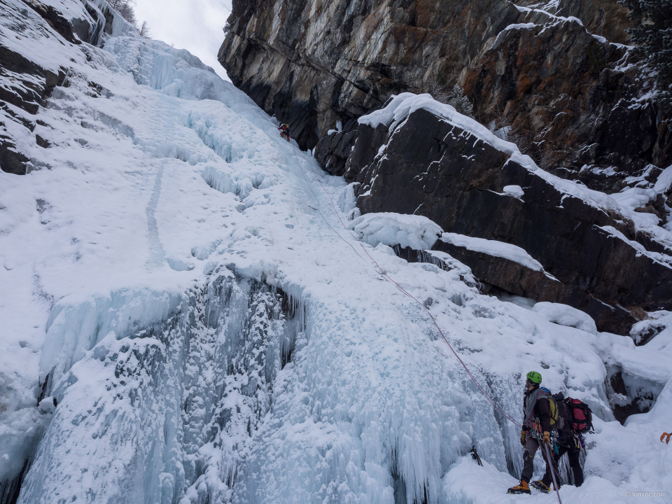 Avant-dernière de Cascade de Lillaz