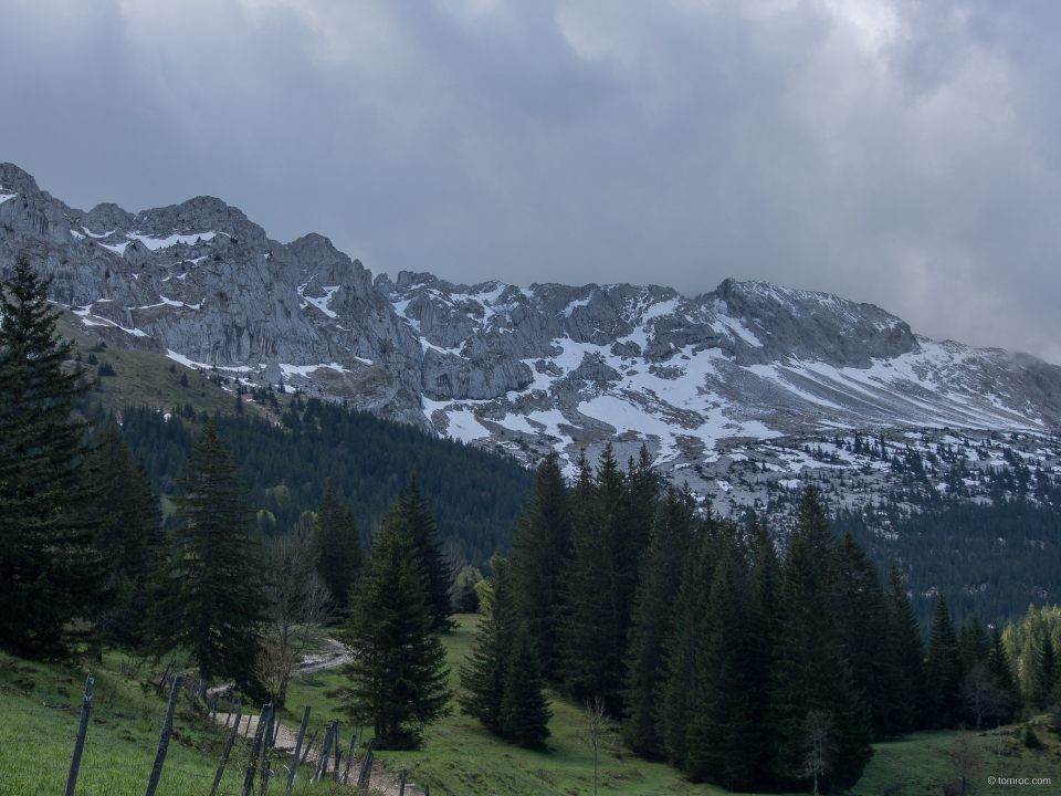 Double breche et arêtes du Gerbier