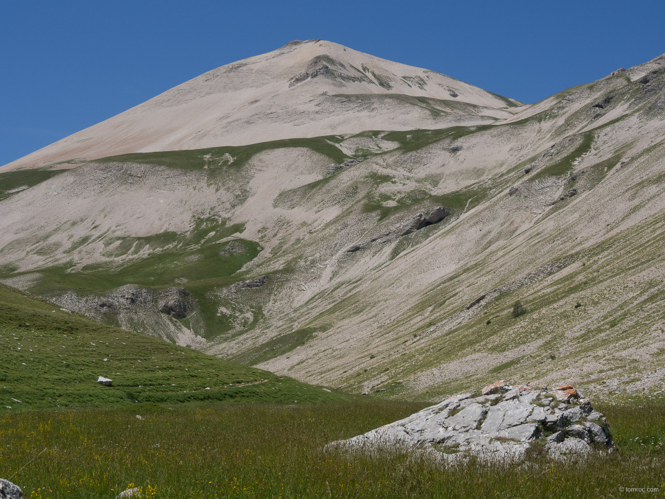 Depuis le vallon de Charnier