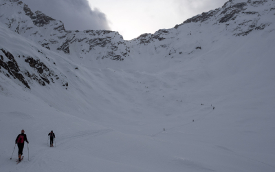 Ski de randonnée à All’Acqua en Suisse