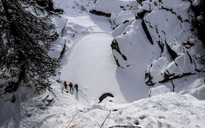 3 jours de cascade à Cogne