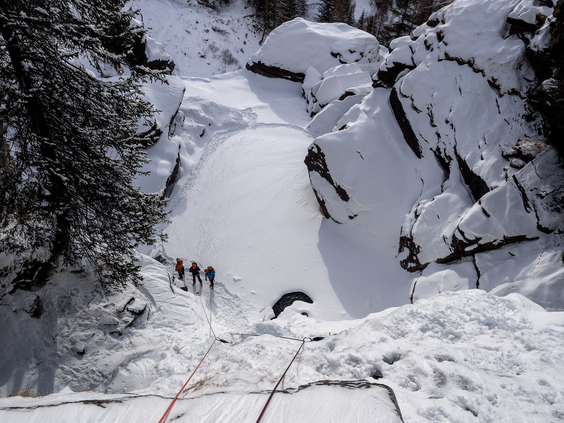3 jours de cascade à Cogne