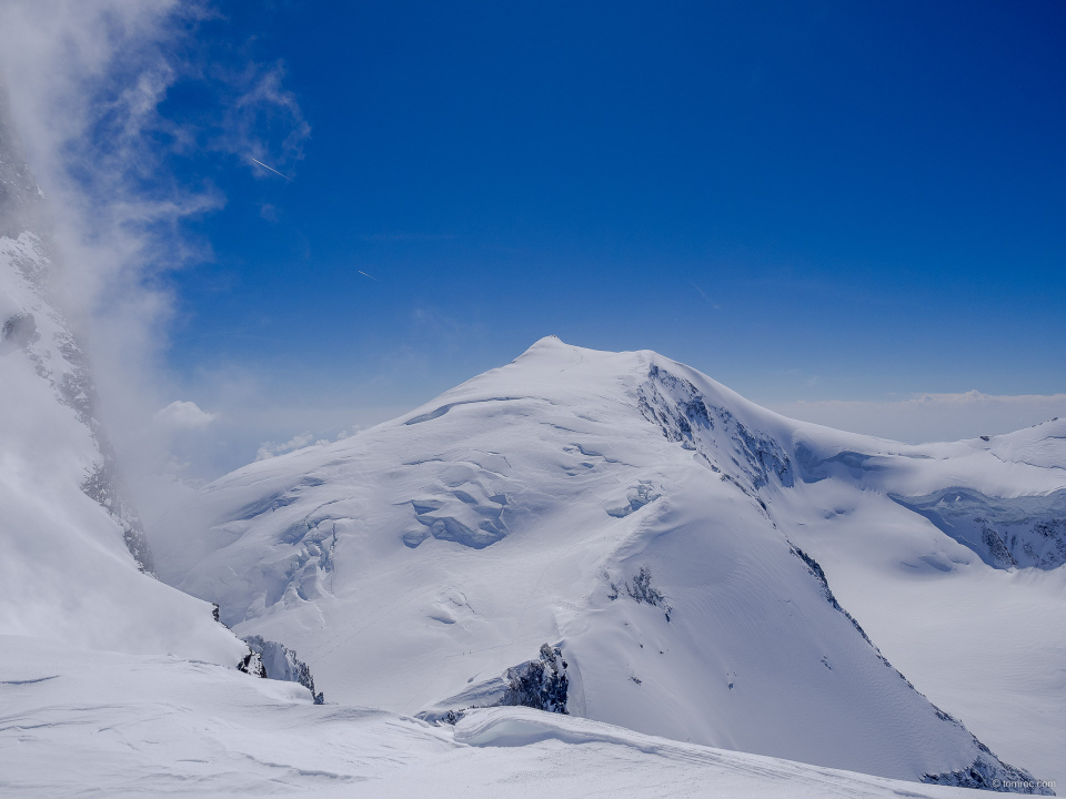 A l'antécime du Rimpfischhorn (4001m)