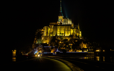 Le Mont St Michel sans touristes