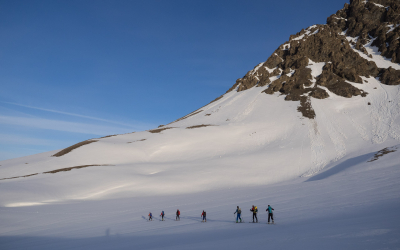 Le Grand Roc Noir en ski de randonnée