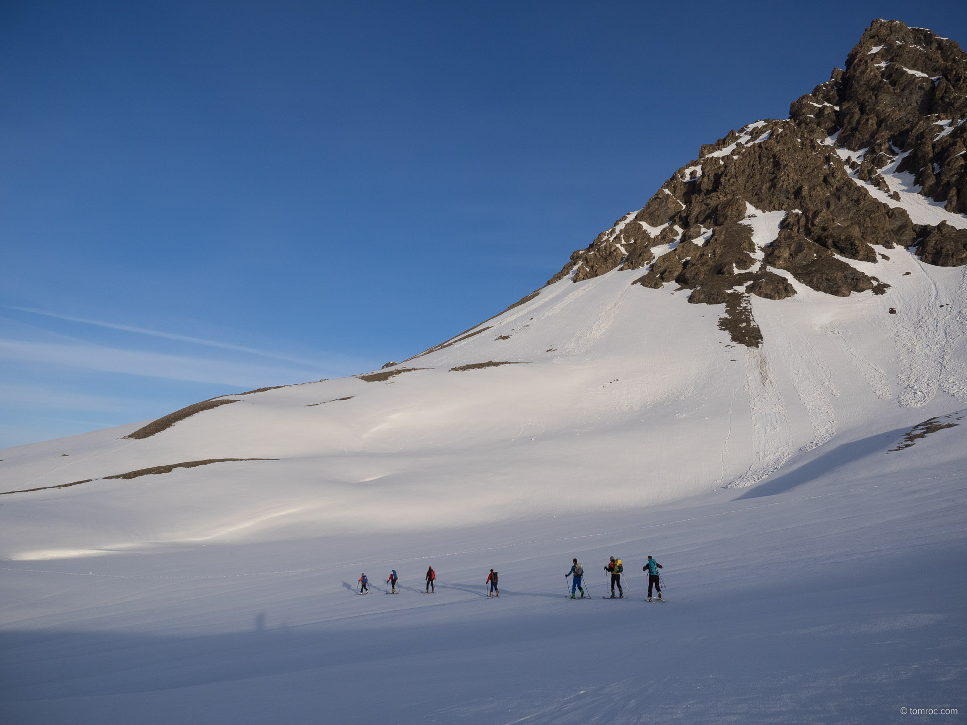 Le Grand Roc Noir en ski de randonnée