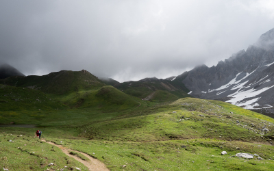 Randonnée au lieu de l’arête NNE des Volnets