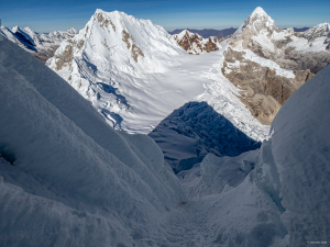 Dans les flutes de neige