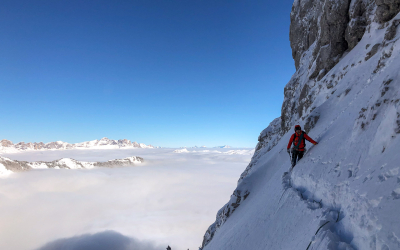 Tentative au Mont Aiguille puis Trois Pucelles en hivernal